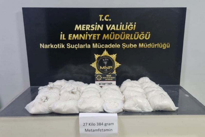 mersİnde-depoya-baskin:-27-kİlodan-fazla-metamfetamİn-ele-geçİrİldİ